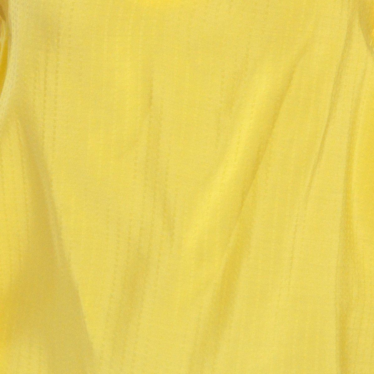 Blusa con olanes Philosophy Jr talla mediana color amarillo modelo cr1633