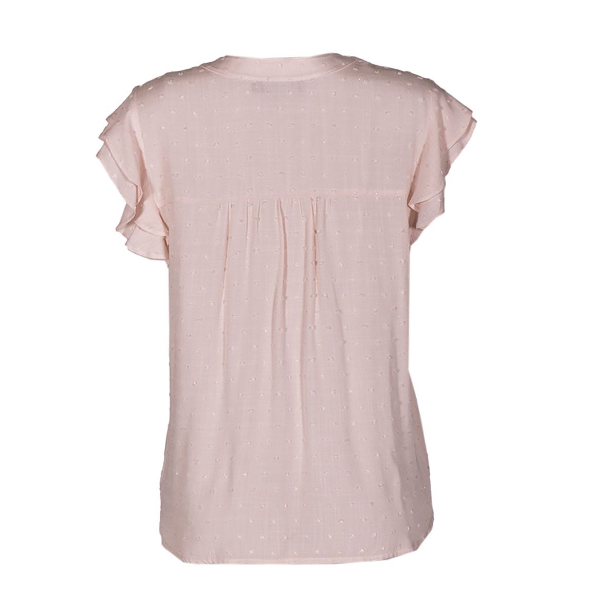 Blusa con olanes Philosophy Jr G rosa claro