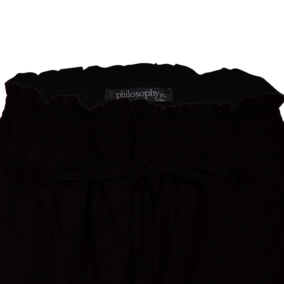 Short con jareta Philosophy Jr M negro