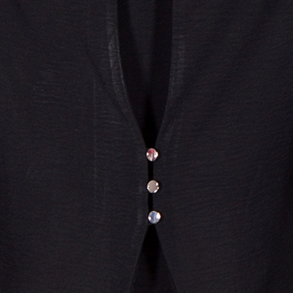 Blusa lisa Philosophy Jr talla mediana color negro modelo 11348