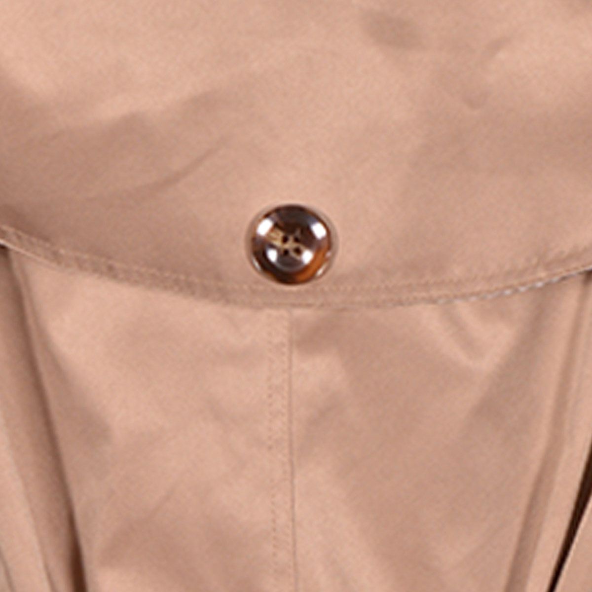 Gabardina con cinturon Philosophy jr talla extra grande color cafe claro modelo GPL2208