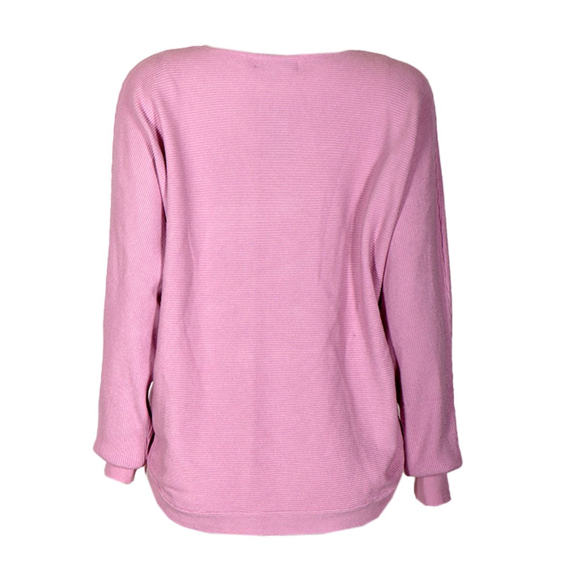 Sweater estampado con gatos Philosophy jr talla grande color rosa modelo HH852