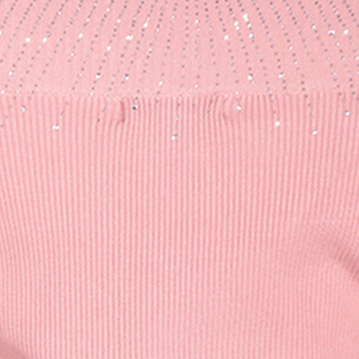 Sweater hombro descubierto Philosophy jr talla mediana color rosa modelo XN5035