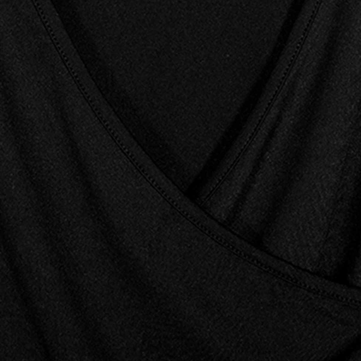 Blusa con jareta en costado Philosophy talla chica color negro modelo 73080