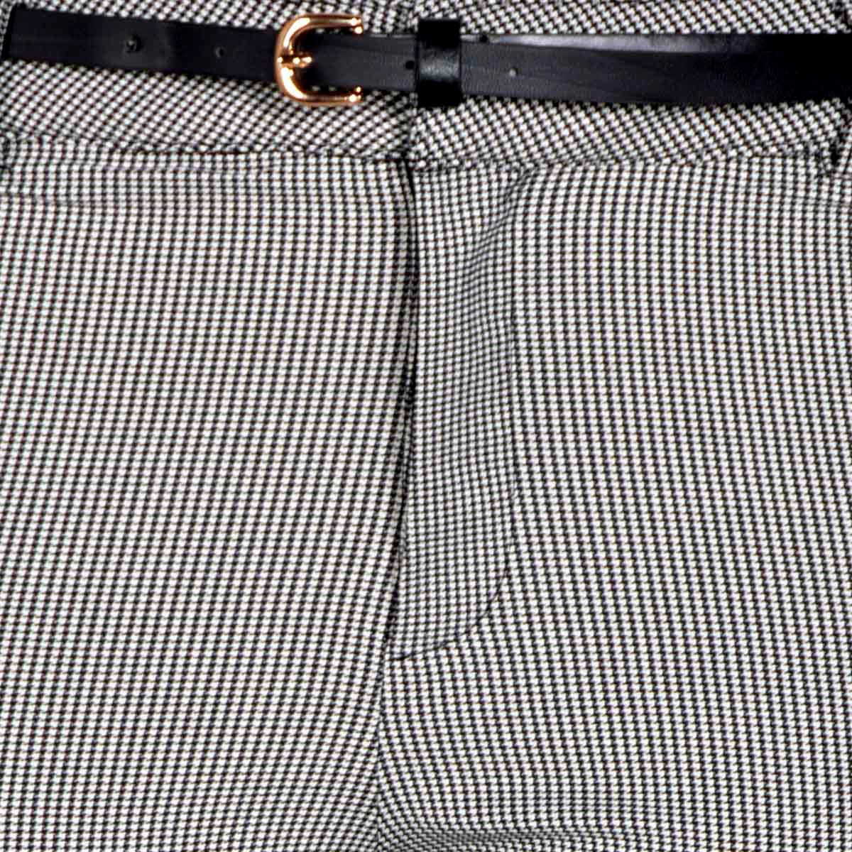 Pantalón recto Philosophy Jr talla chica color negro combinado modelo P11706