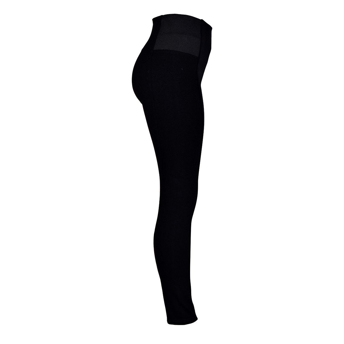 Leggins rectos lisos con pretina ancha Philosophy talla mediano color negro modelo PP355