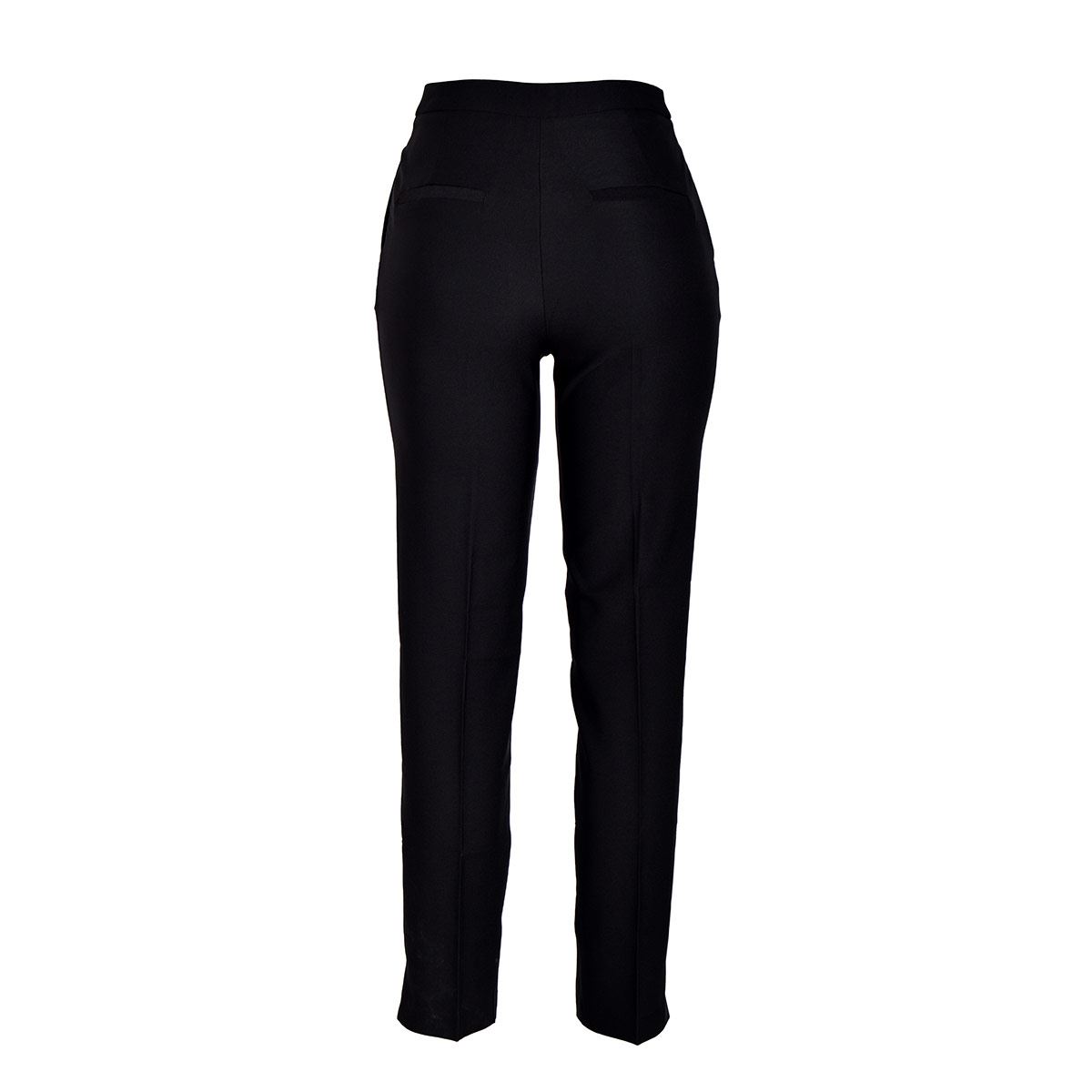 Pantalón para mujer, recto, liso con bolsillos Philosophy Jr talla grande color negro modelo 6675PNN