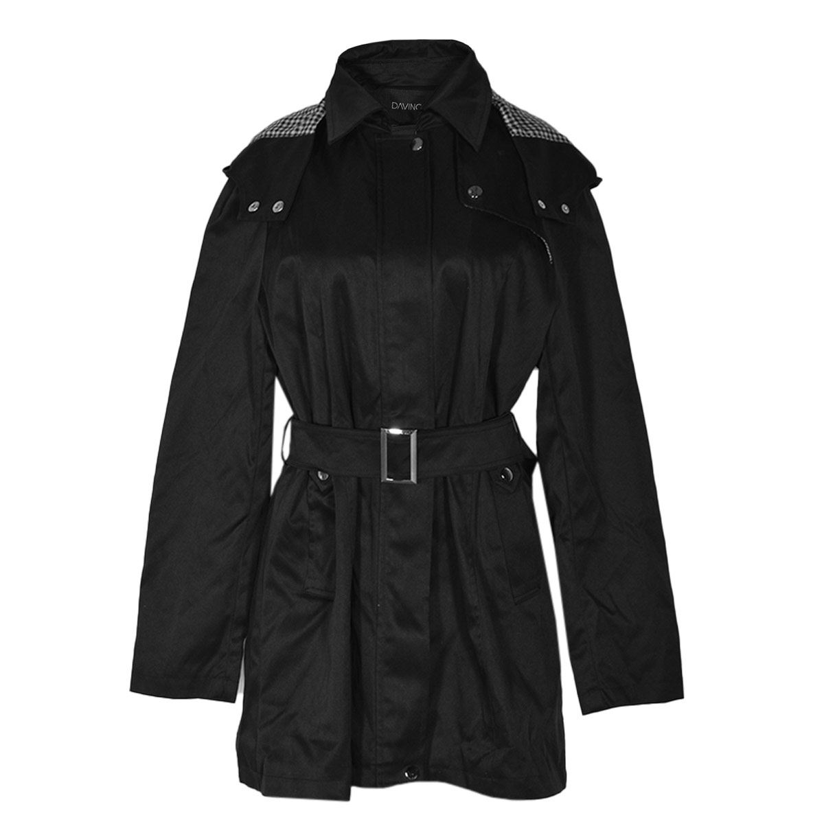 Gabardina Con Capucha Y Cinturón Para Mujer Philosophy