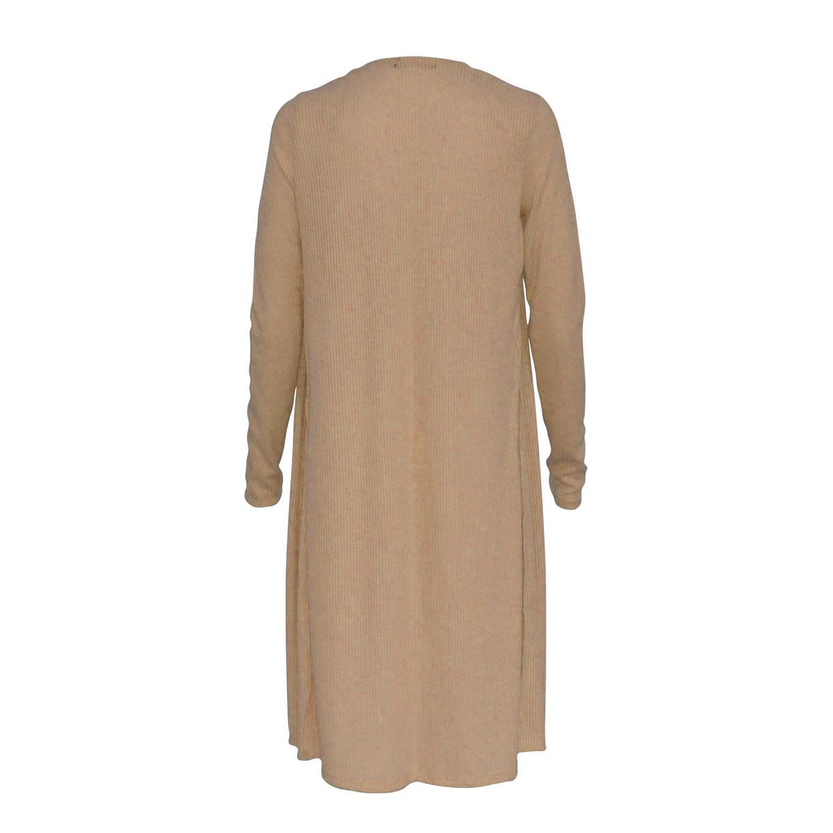 Ensamble liso con abertura en costados Philosophy talla chica color cafe claro modelo 68384NAC