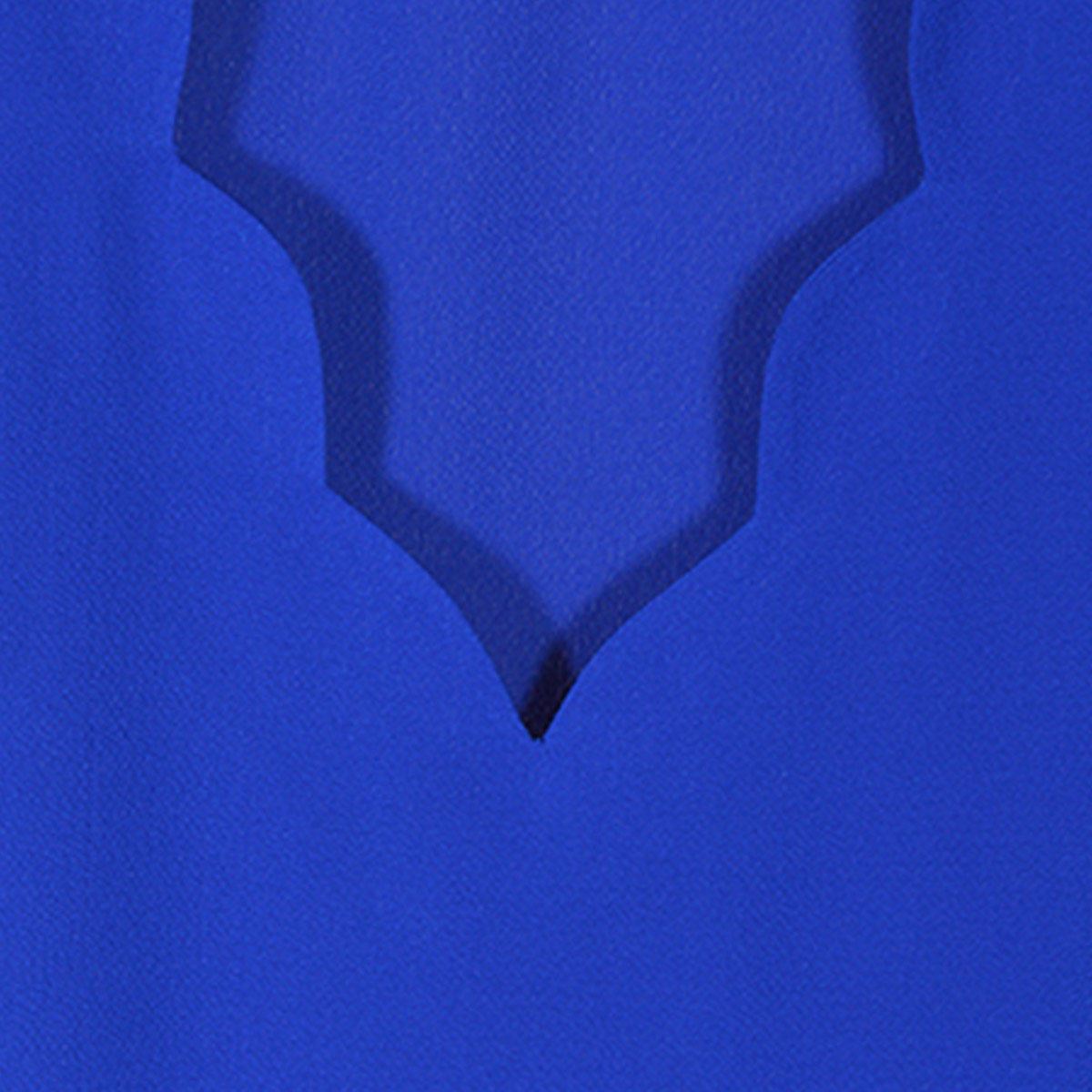 Blusa para mujer, lisa con olanes Philosophy talla grande color azul medio modelo TB8165