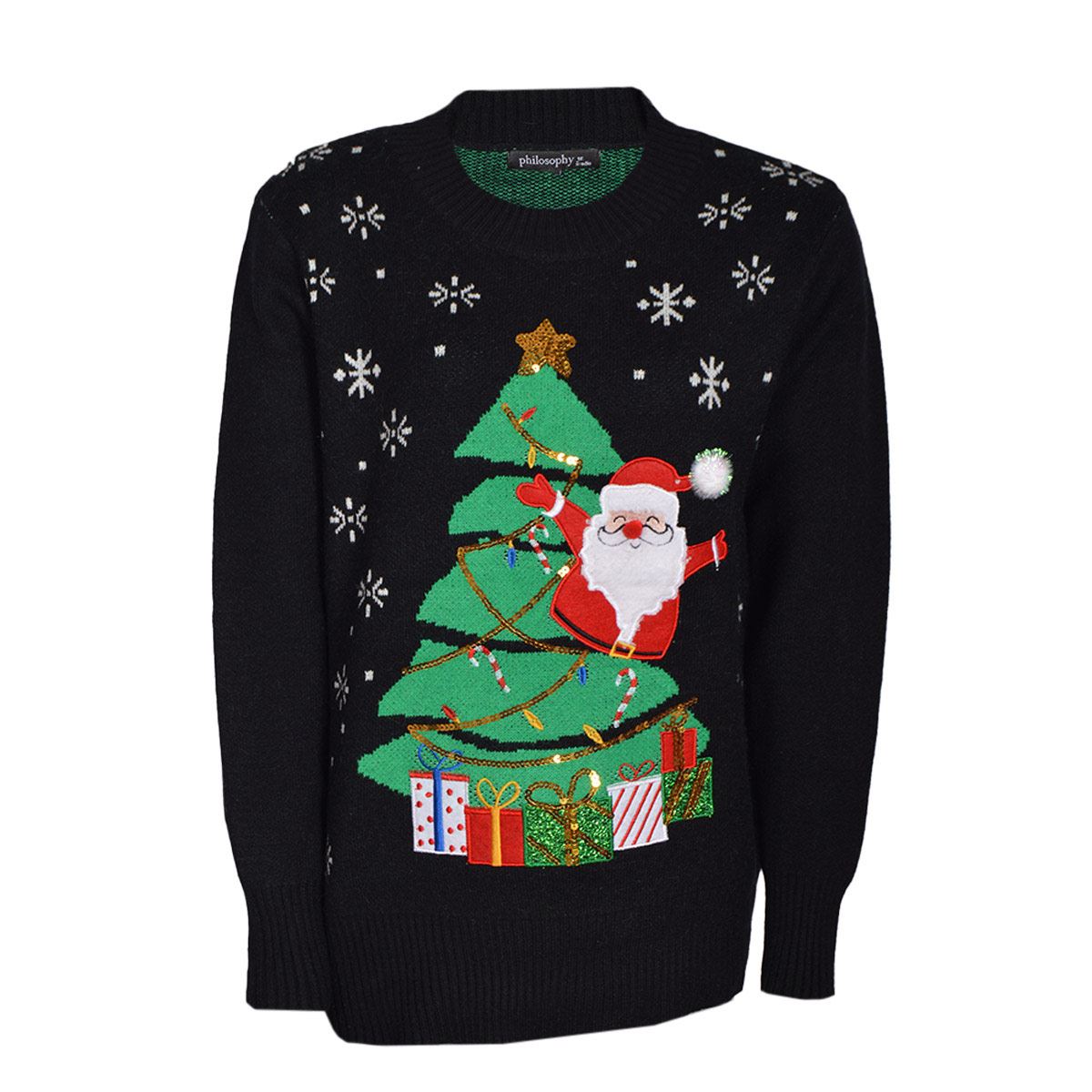 Suéter Estampado Navideño Para Mujer Philosophy