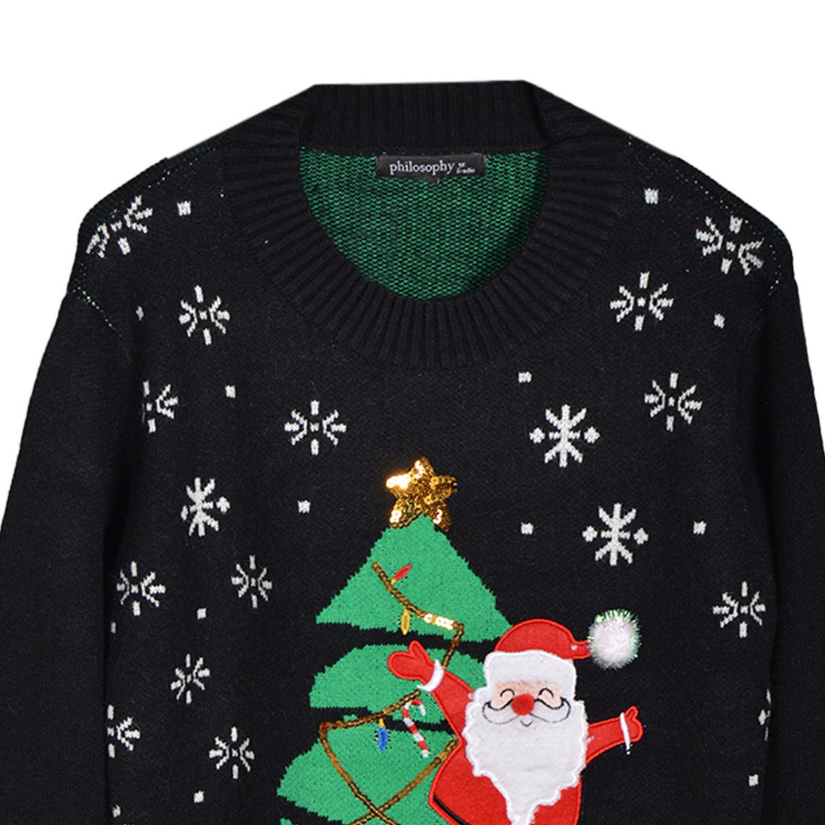 Suéter Estampado Navideño Para Mujer Philosophy