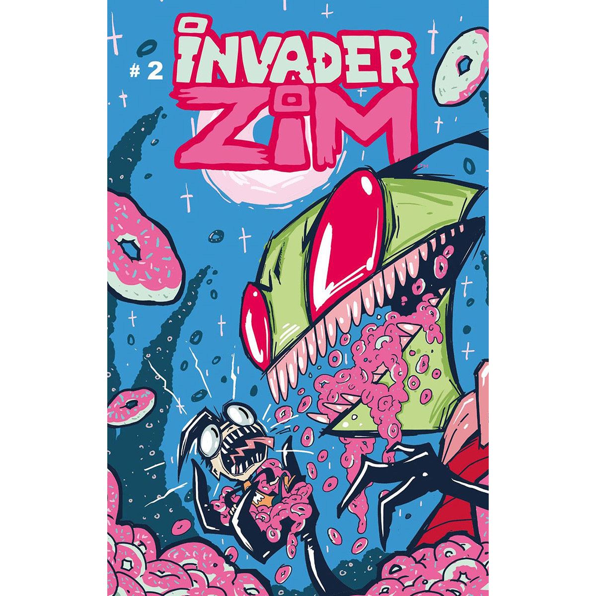 Invader zim metalizado 2c