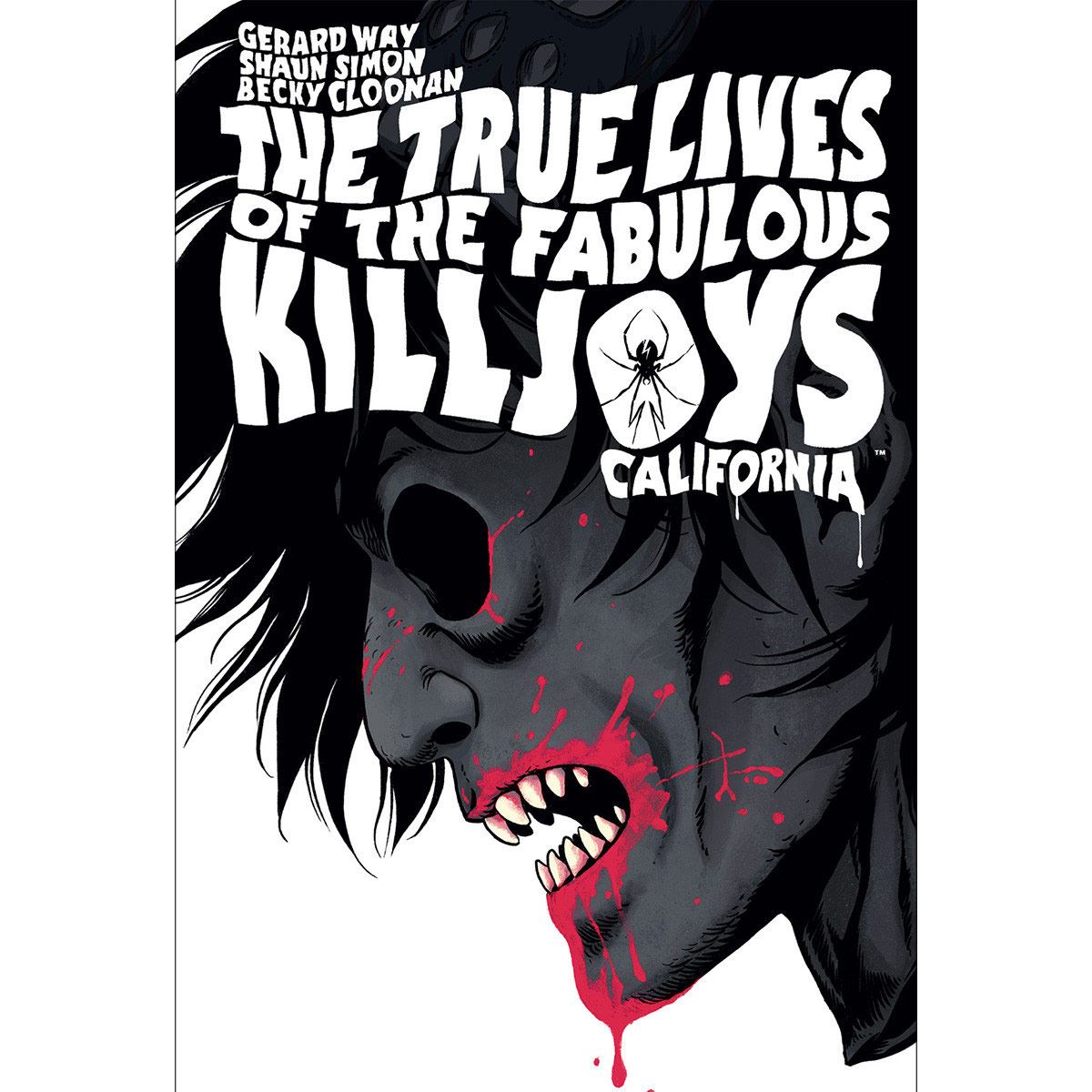 Comic The true lives of the fabulous killjoys: california novela gráfica: library edition