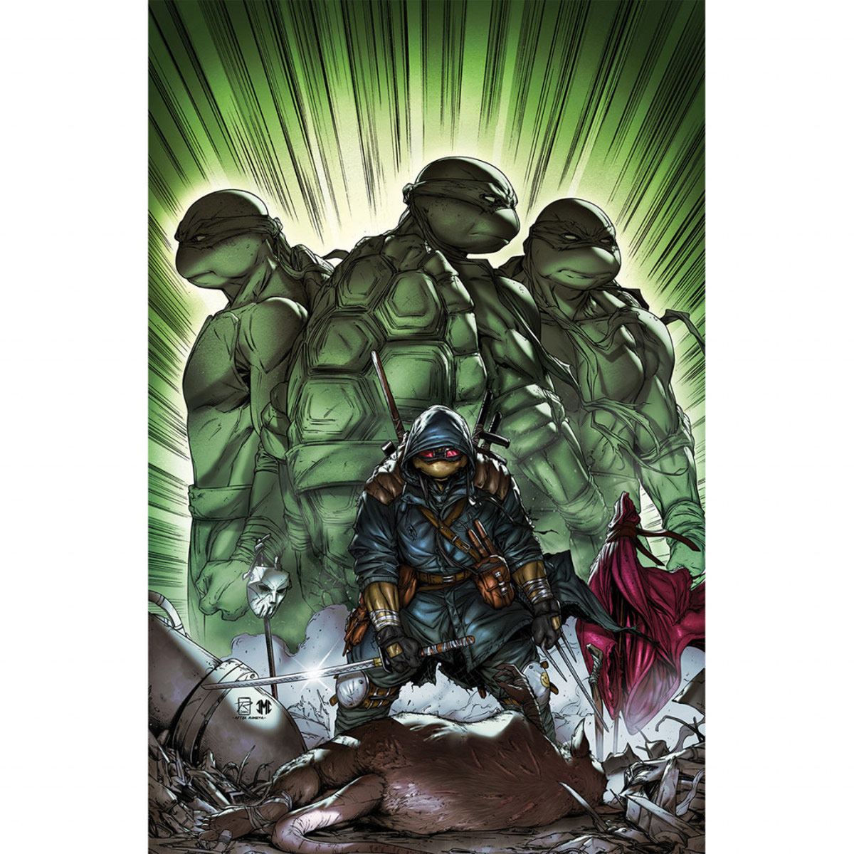 Comic Teenage Mutant Ninja Turtles The Last Ronin Deseo De Muerte 1D