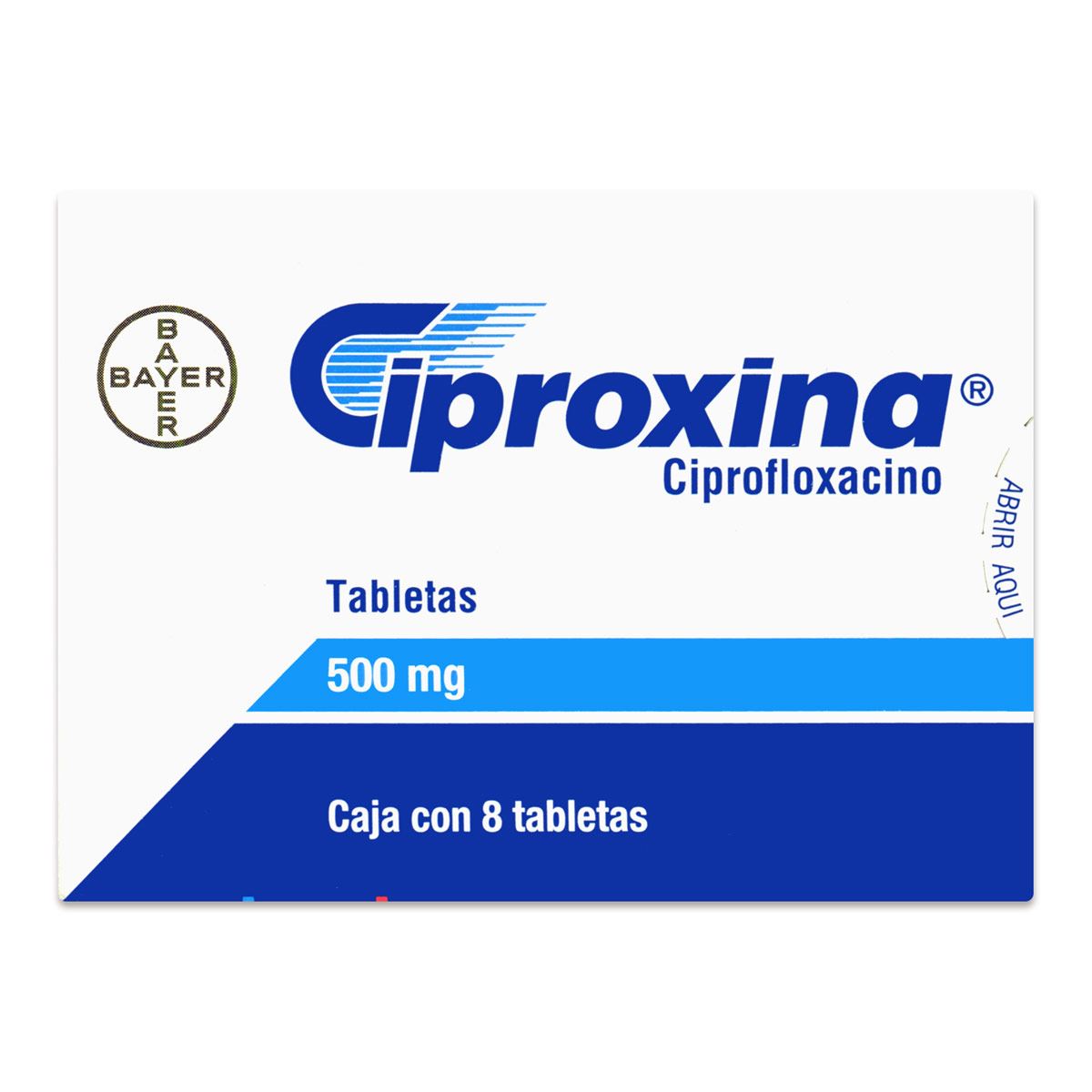 Ciproxina-Bp 500mg.Cpr.C/8