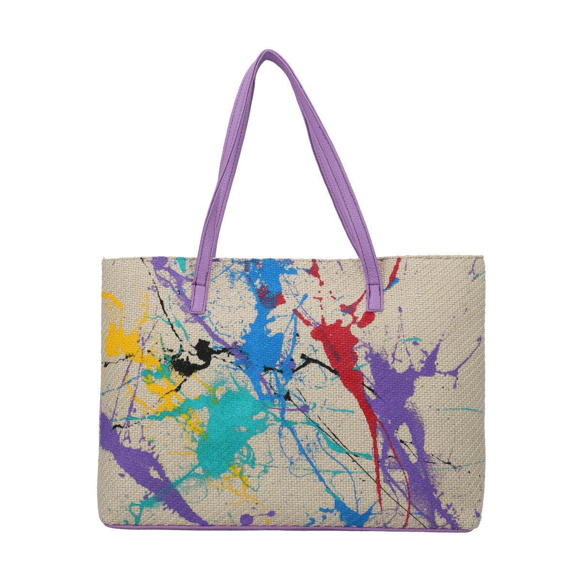 Bolsa Gianni Bini Tote color lila modelo Monet LI