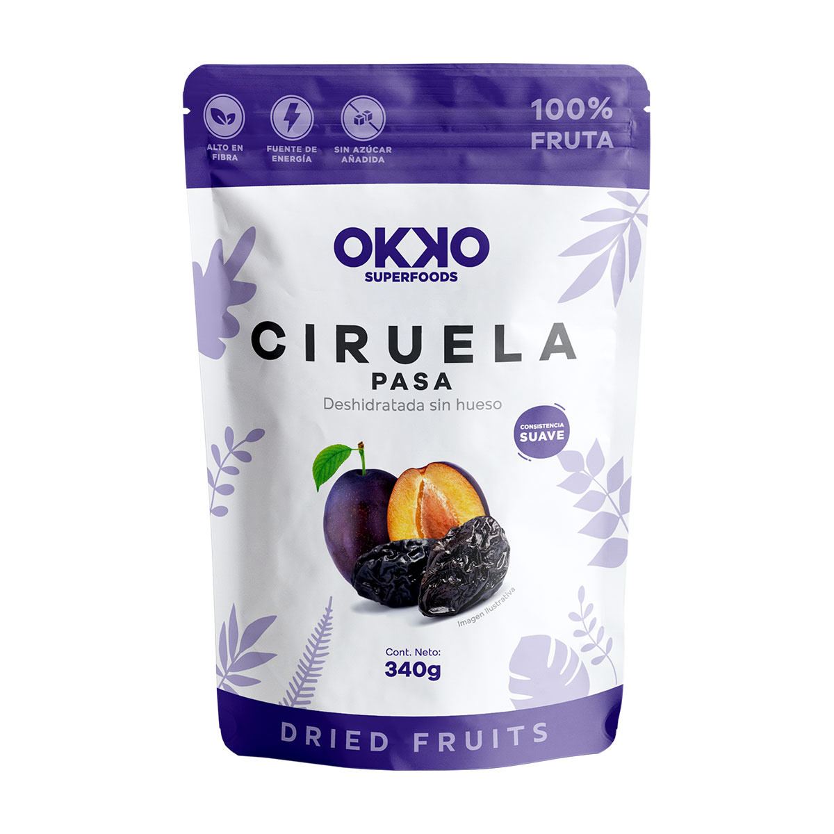 Ciruela Pasa 340g.