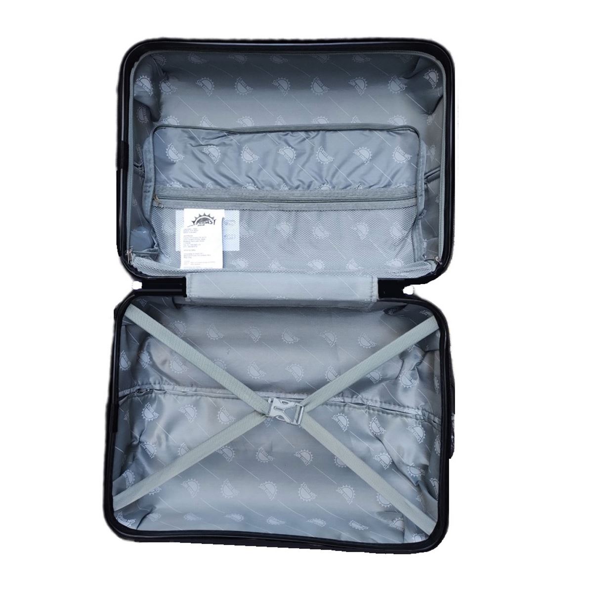 Set 2 Maletas 20" Gris y Rosa Palm Sun Coast