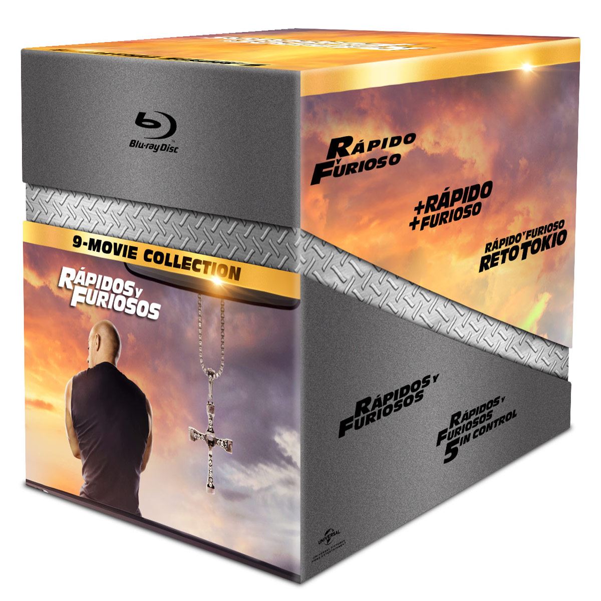 Paquete de Colección Rápidos y Furiosos 1 - 9