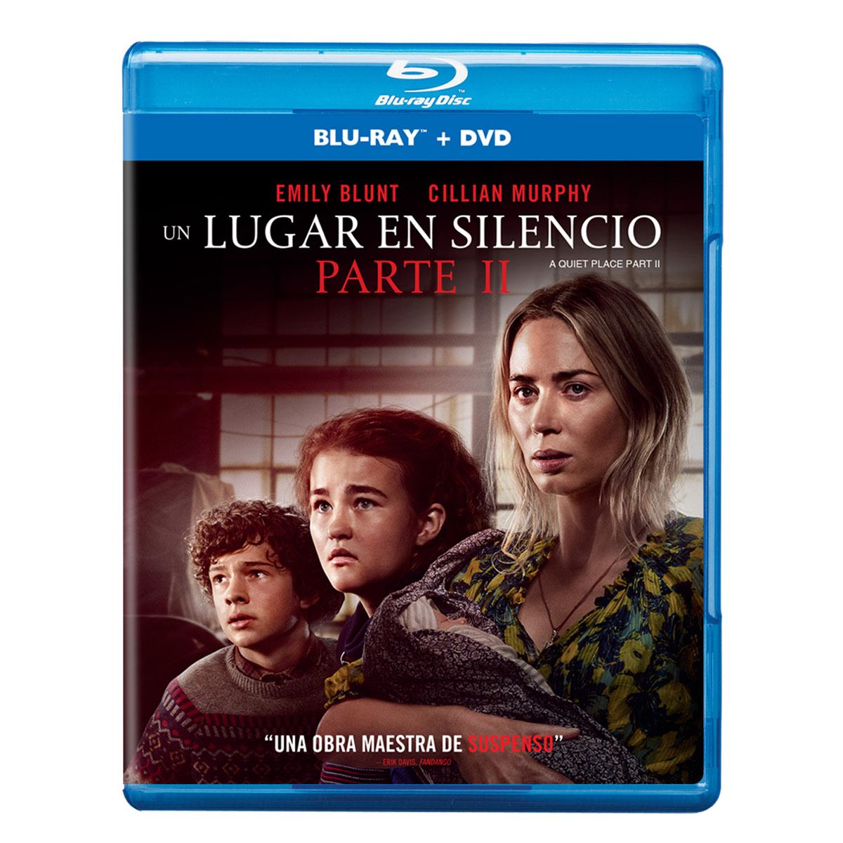 Blu Ray +DVD Un Lugar en Silencio Parte II Combo
