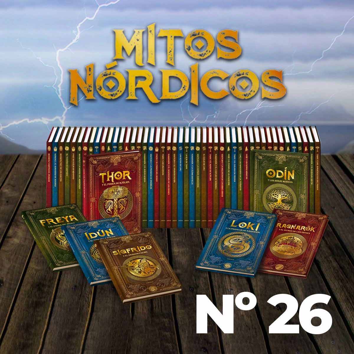 Colección Mitos Nordicos 2023 0026 RBA Editores Novelas