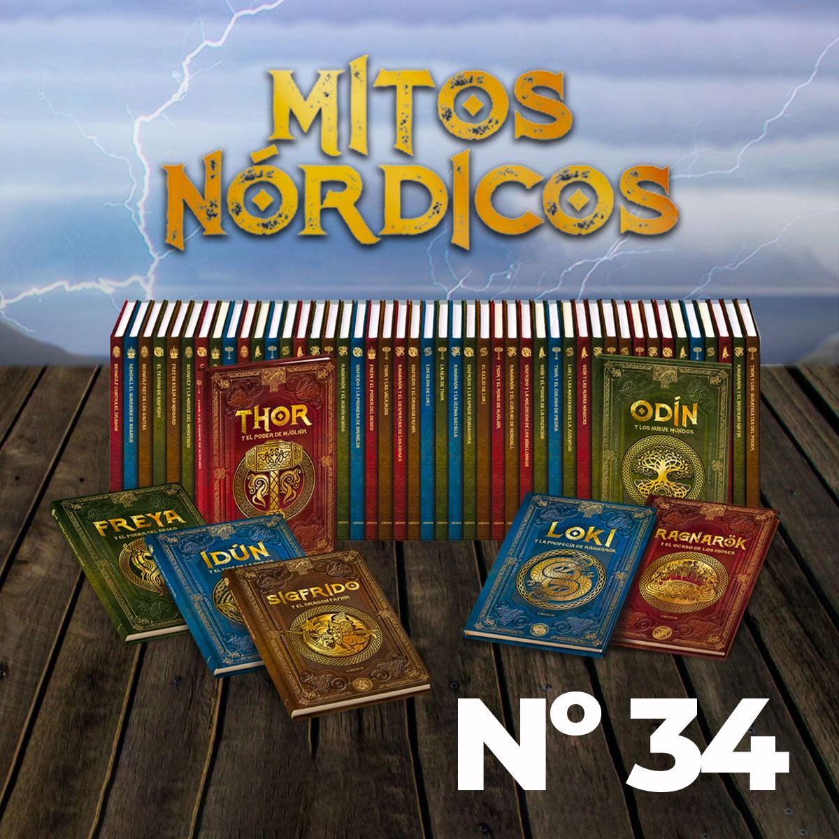 Colección Mitos Nordicos 2023 0034 RBA Editores Novelas