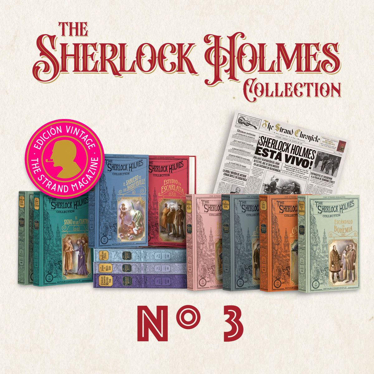 Colección Sherlock Homes 0003 Editorial Rba Editores Mexico Novela