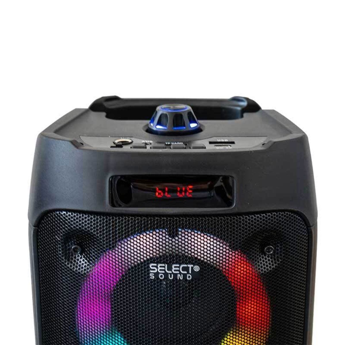 Bocina Select Sound bluetooth 2X3" negra