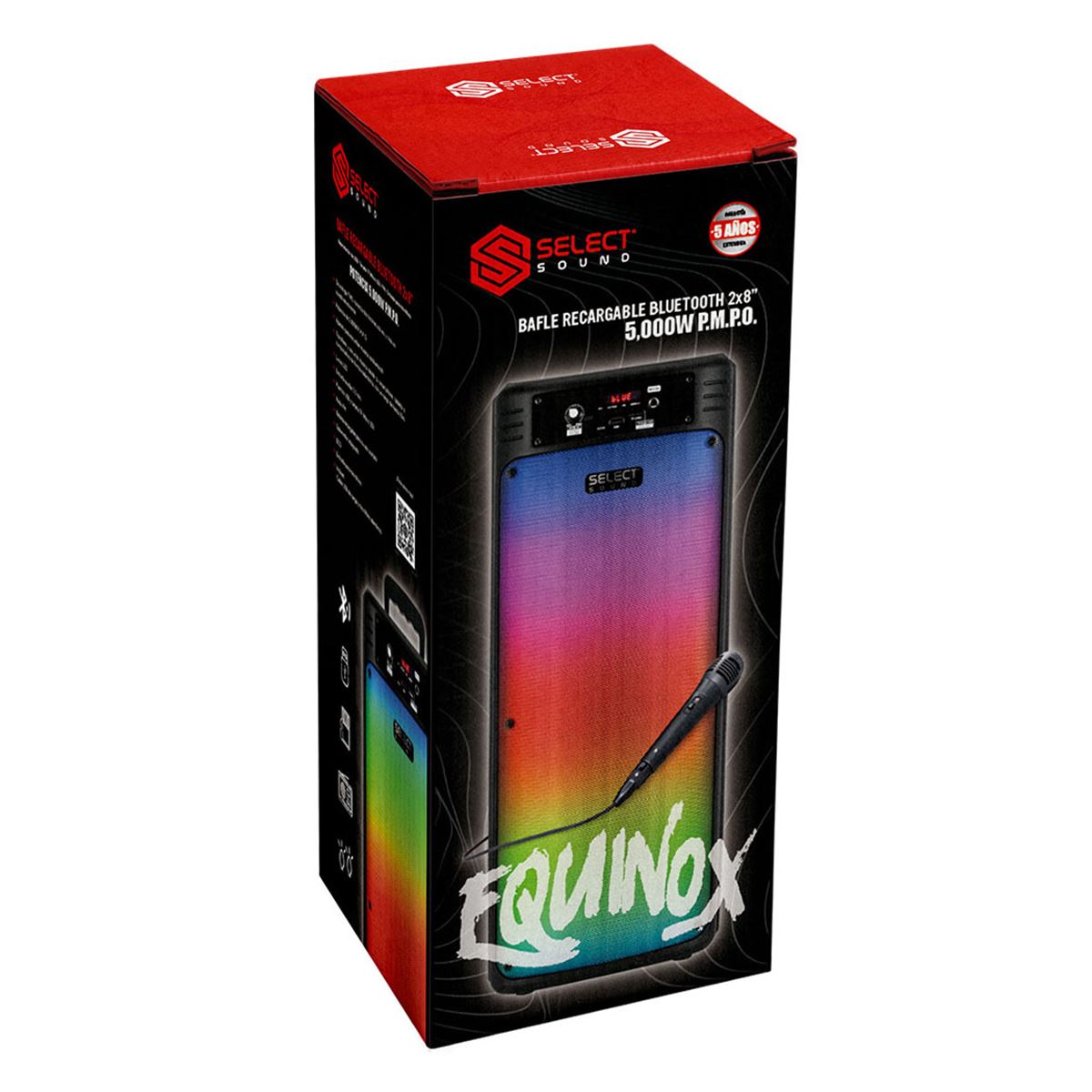 Bocina Select Sound Equinox Multicolor
