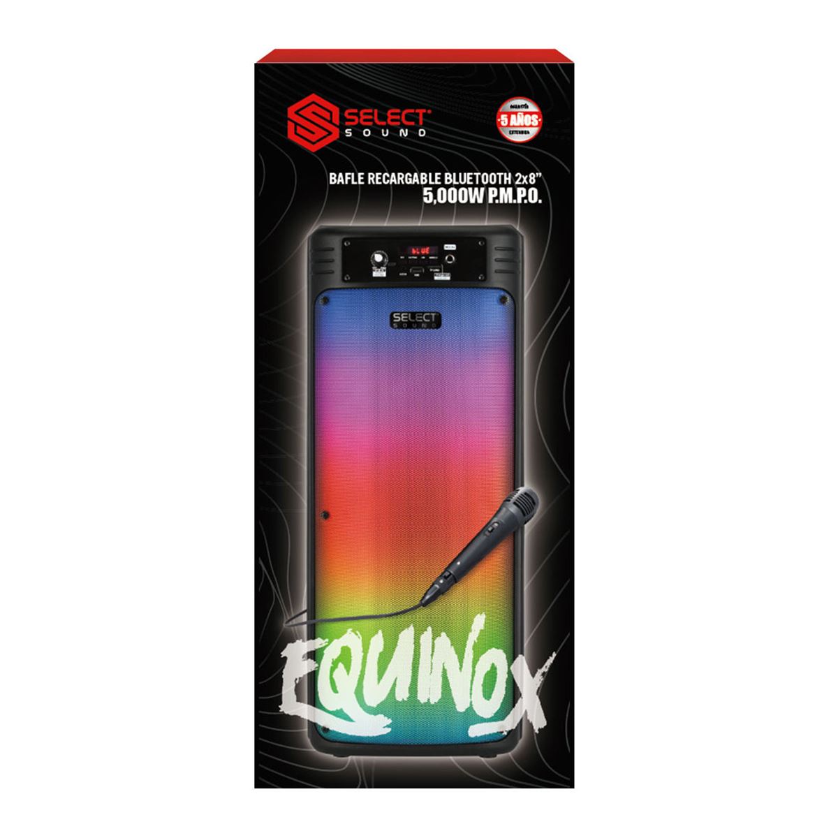 Bocina Select Sound Equinox Multicolor