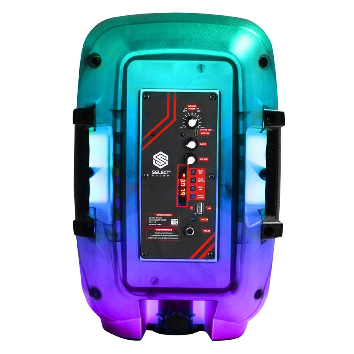 Bocina Select Sound Mystic Multicolor