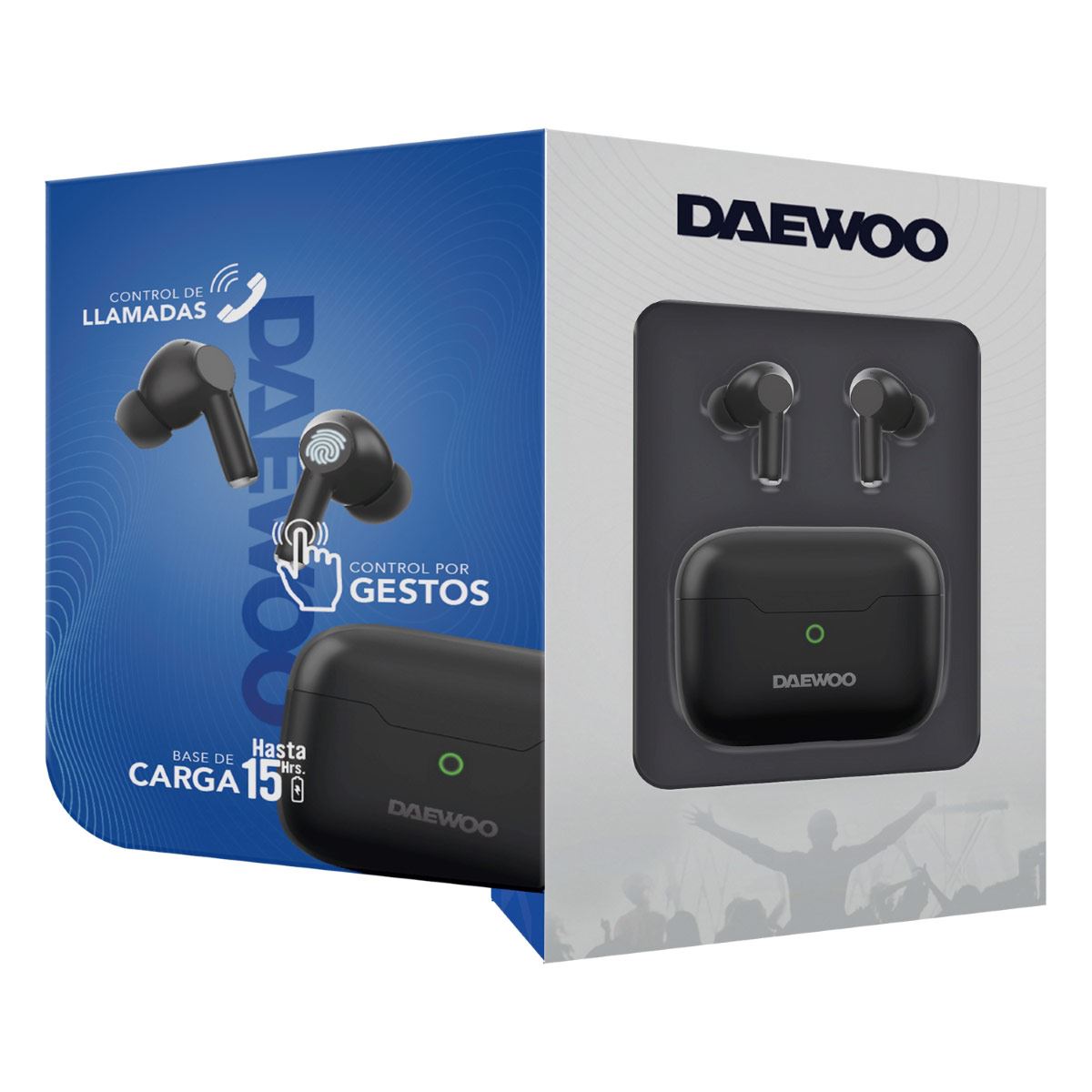 Audífonos Daewoo Beatmix DW-02 TWS Negro