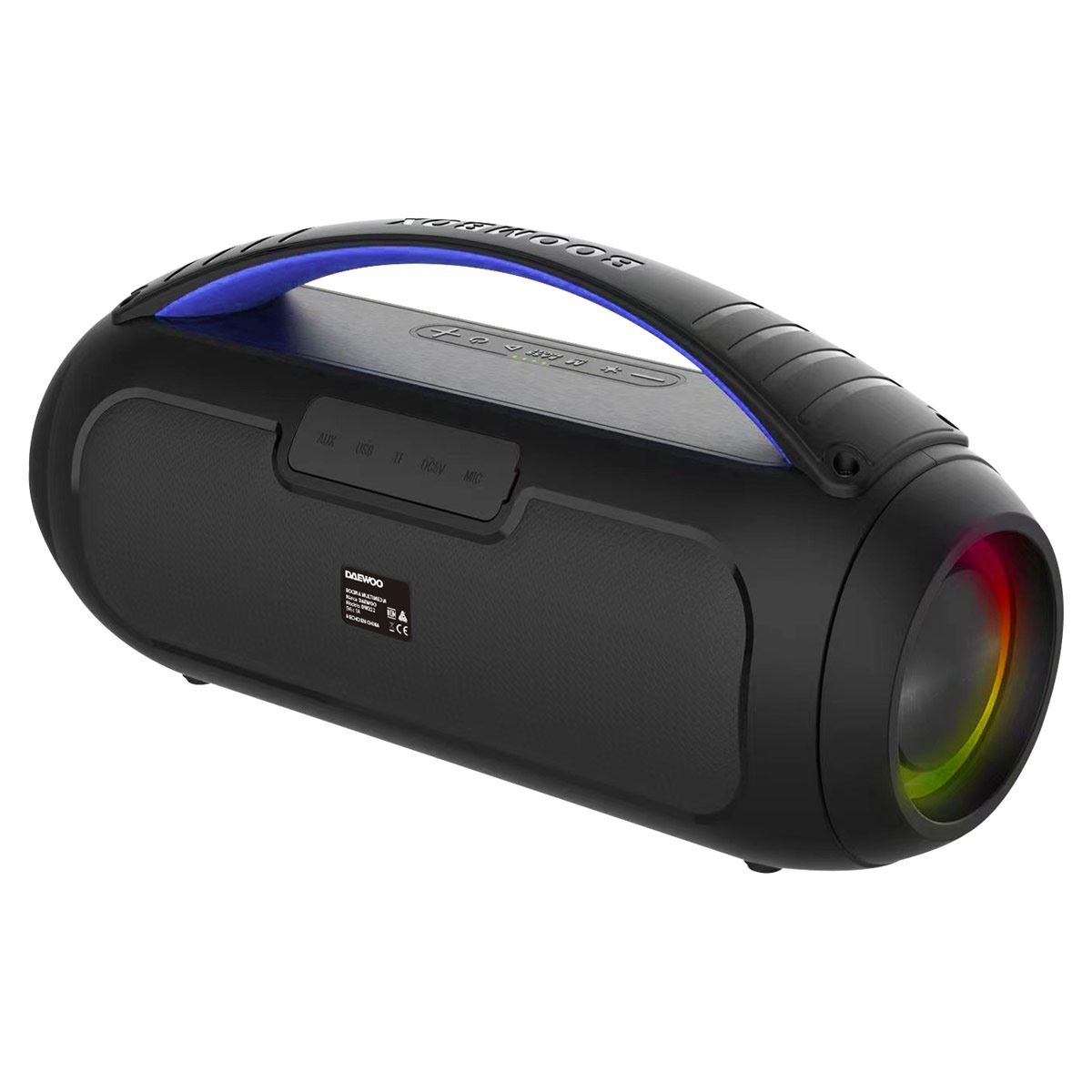 Bocina Daewoo 3X2 Beatbox BT DW222 Negro