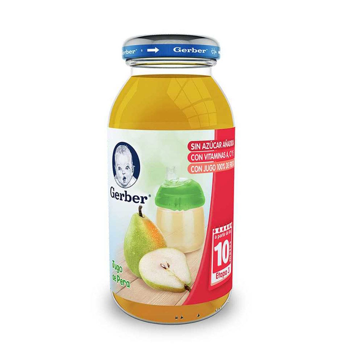 Gerber Jugo de Pera Tercera Etapa 230 ml