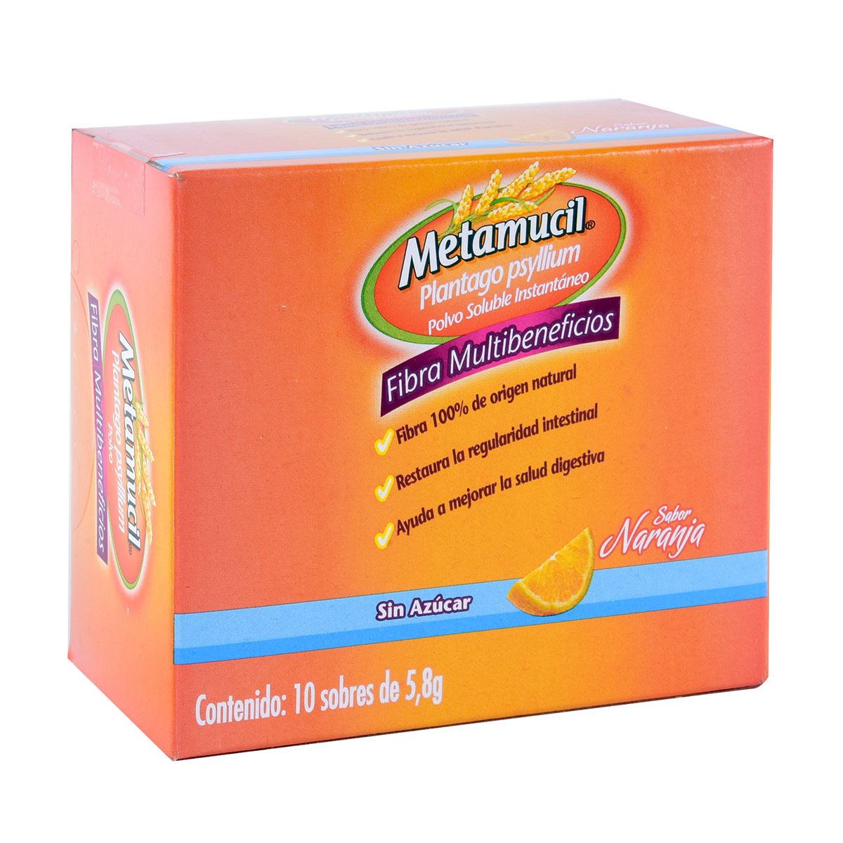 Metamucil Sabor Naranja