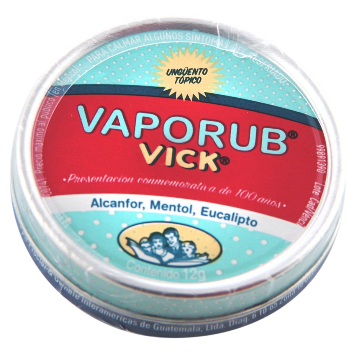 Comprar Ungüento Vick VapoRub para calmar algunos síntomas del
