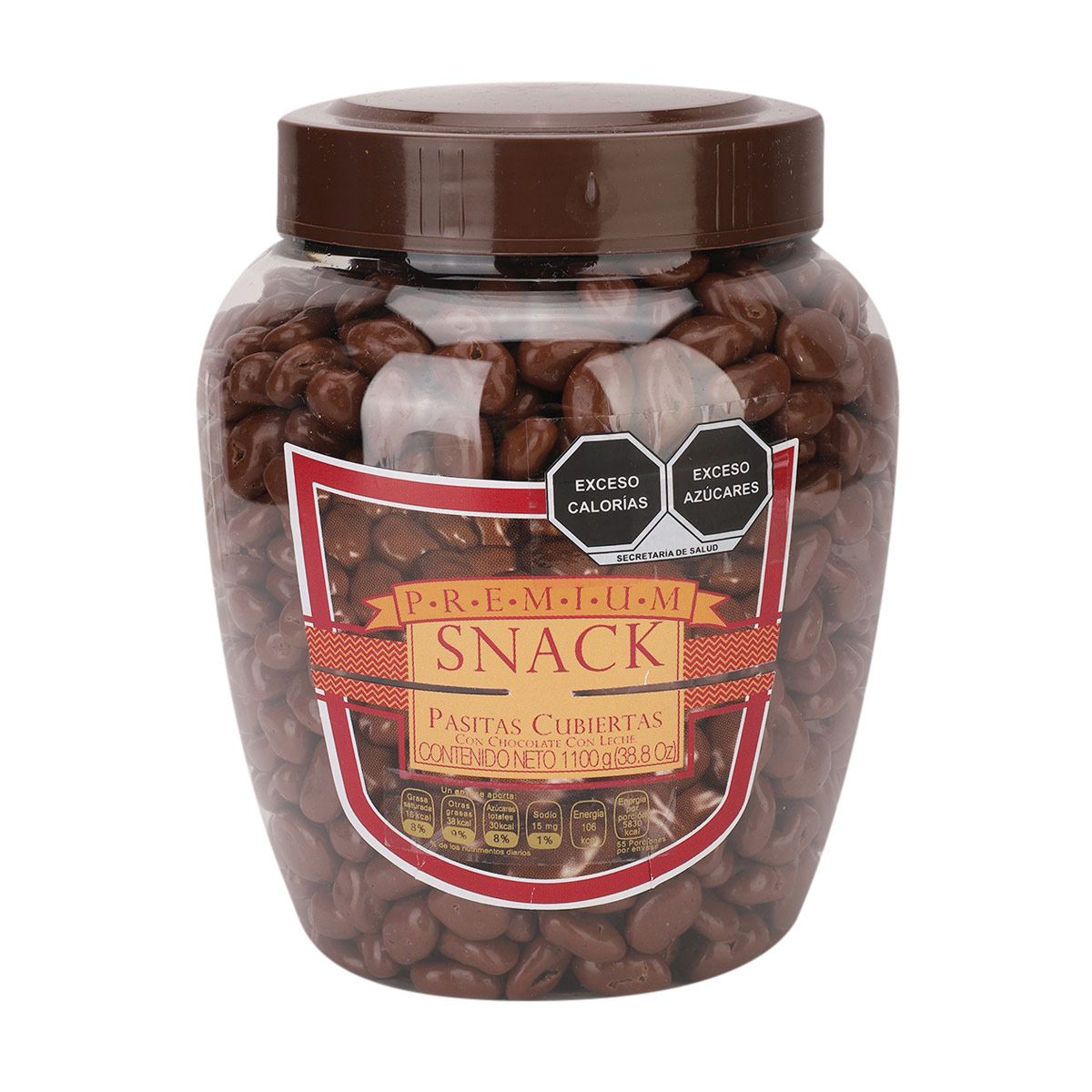Vitrolero De Pasitas Con Chocolate De 1 Kilo Sanborns