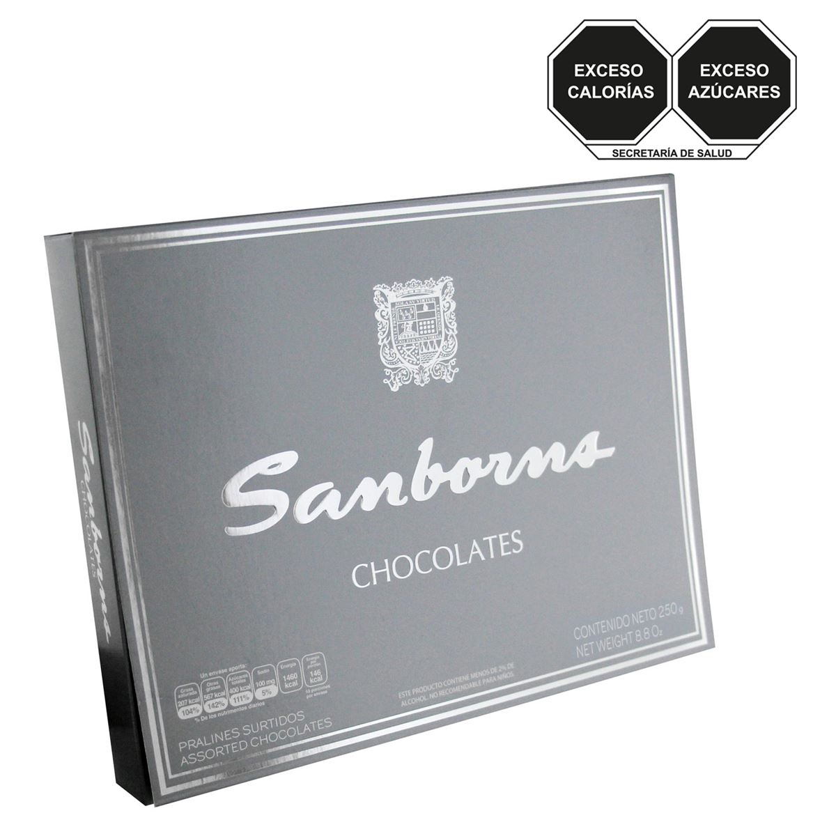 Caja Plata Sanborns Chocolates