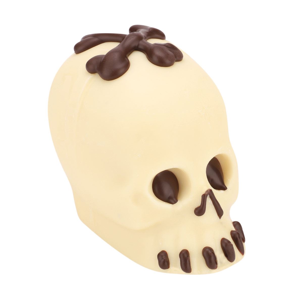 Calavera de Chocolate Blanco no.4