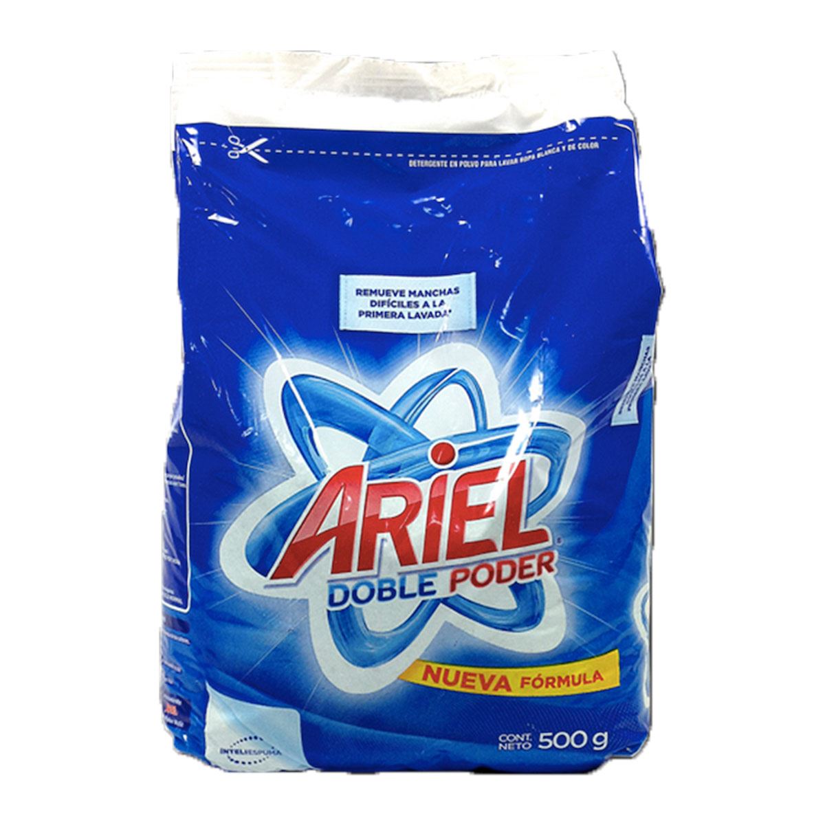 DETERGENTE ARIEL DOBLE PODER 500G