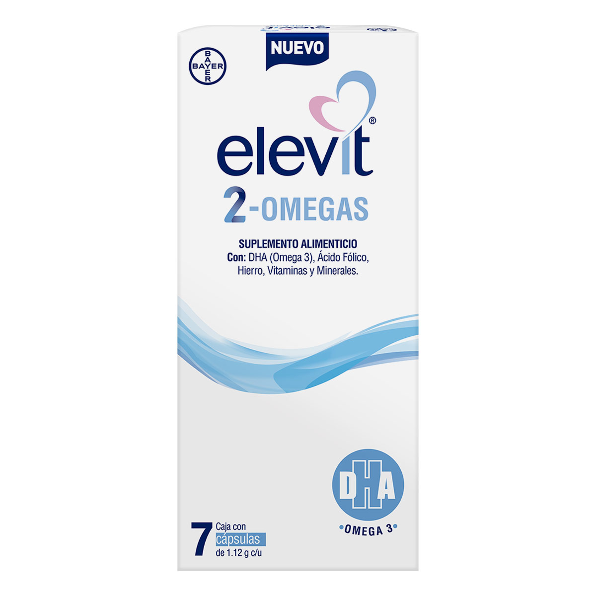 Elevit 2-Omegas CAPS BLI 7 MX