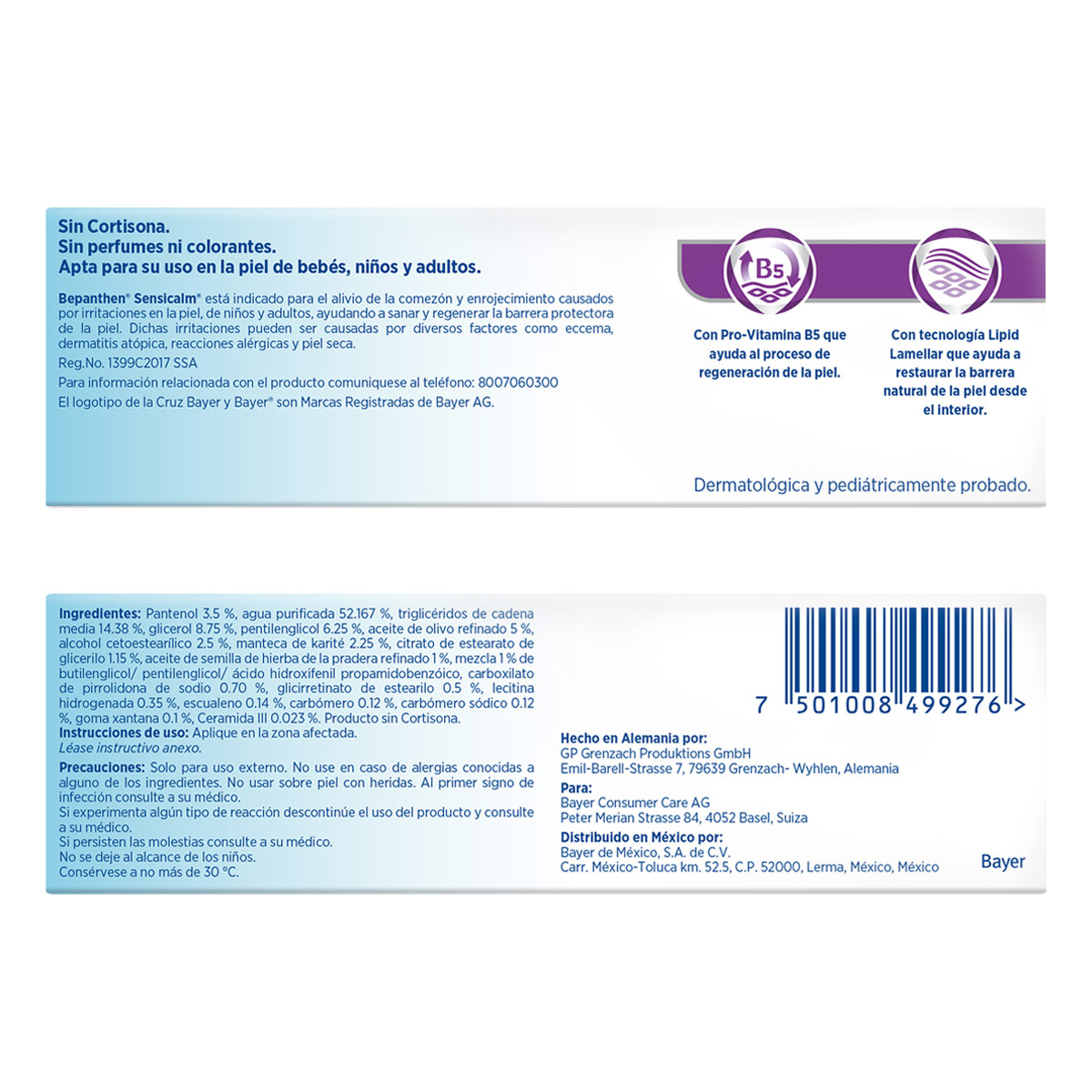 Bepanthen Sensicalm CREA TUF 20g MX