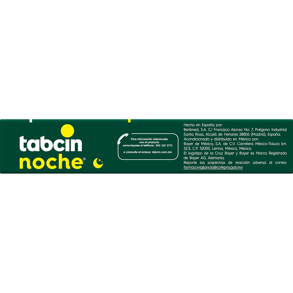 Tabcin Noche 12 cápsulas