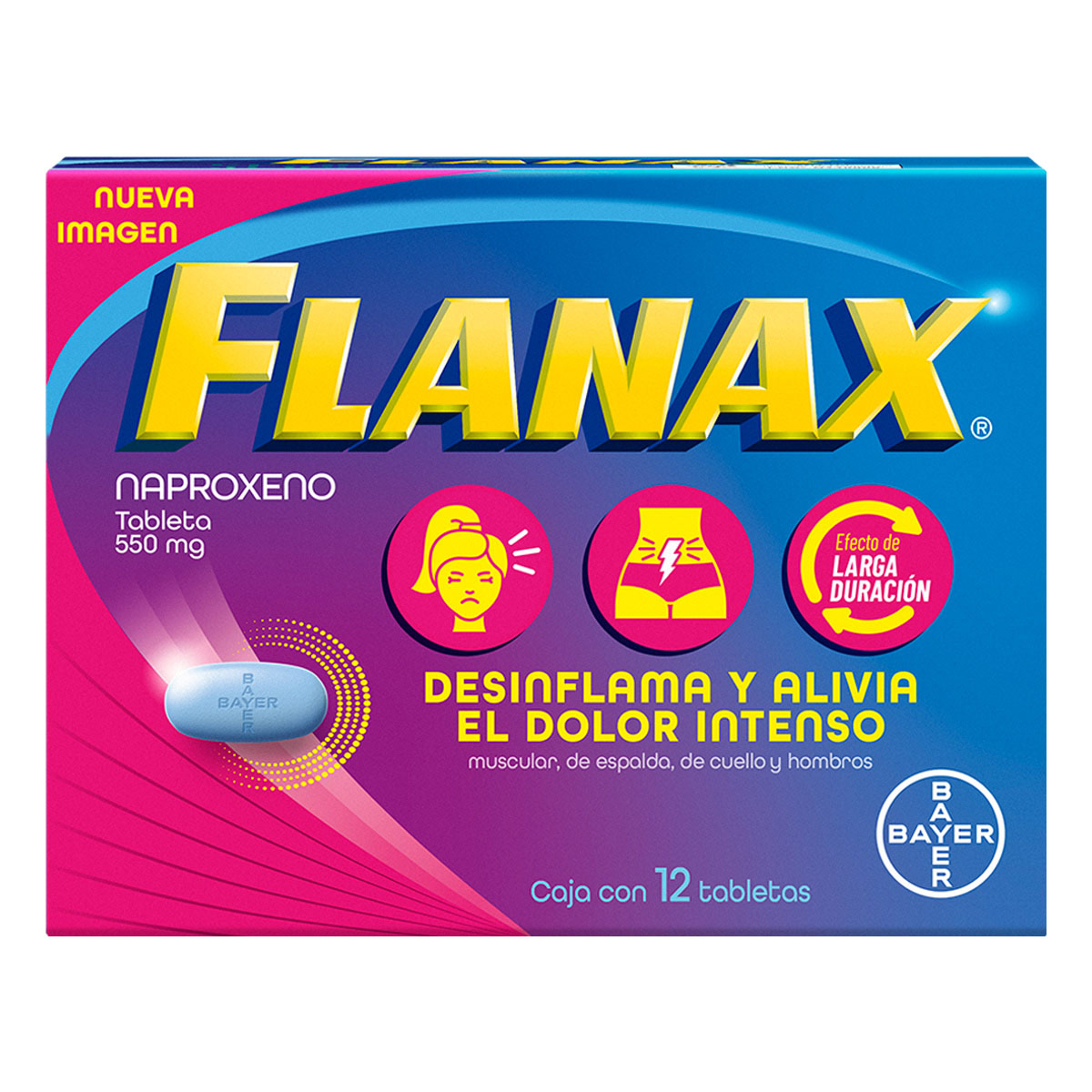 Flanax Fem 550mg 12 tabs