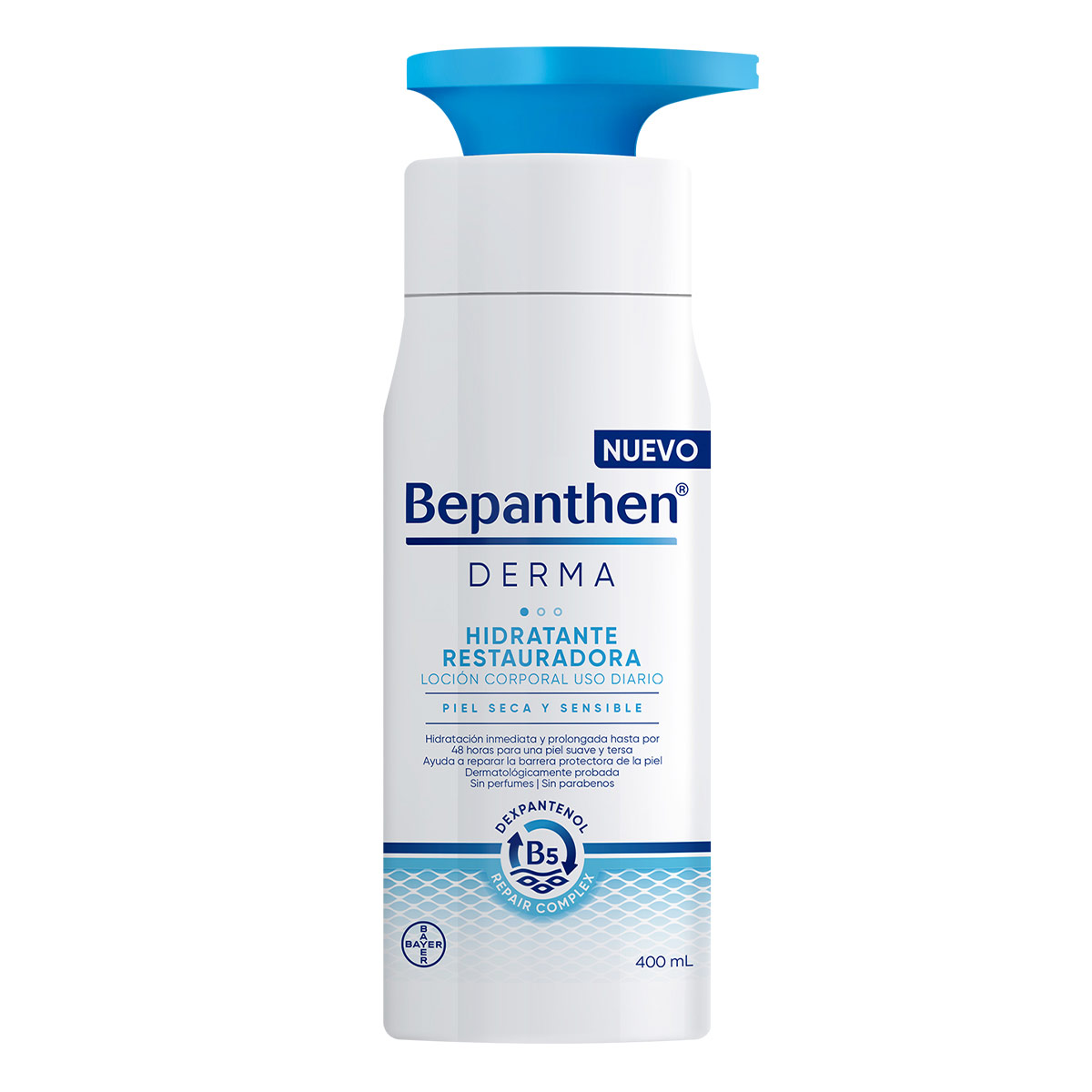 Bepanthen Derma Hidratante Restauradora Loción Corporal 400ml