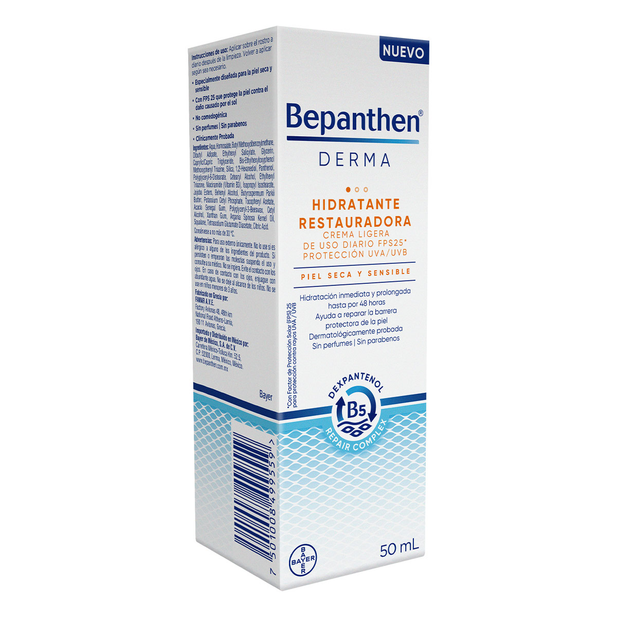 Bepanthen Derma Crema Facial de Día FPS25 50ml