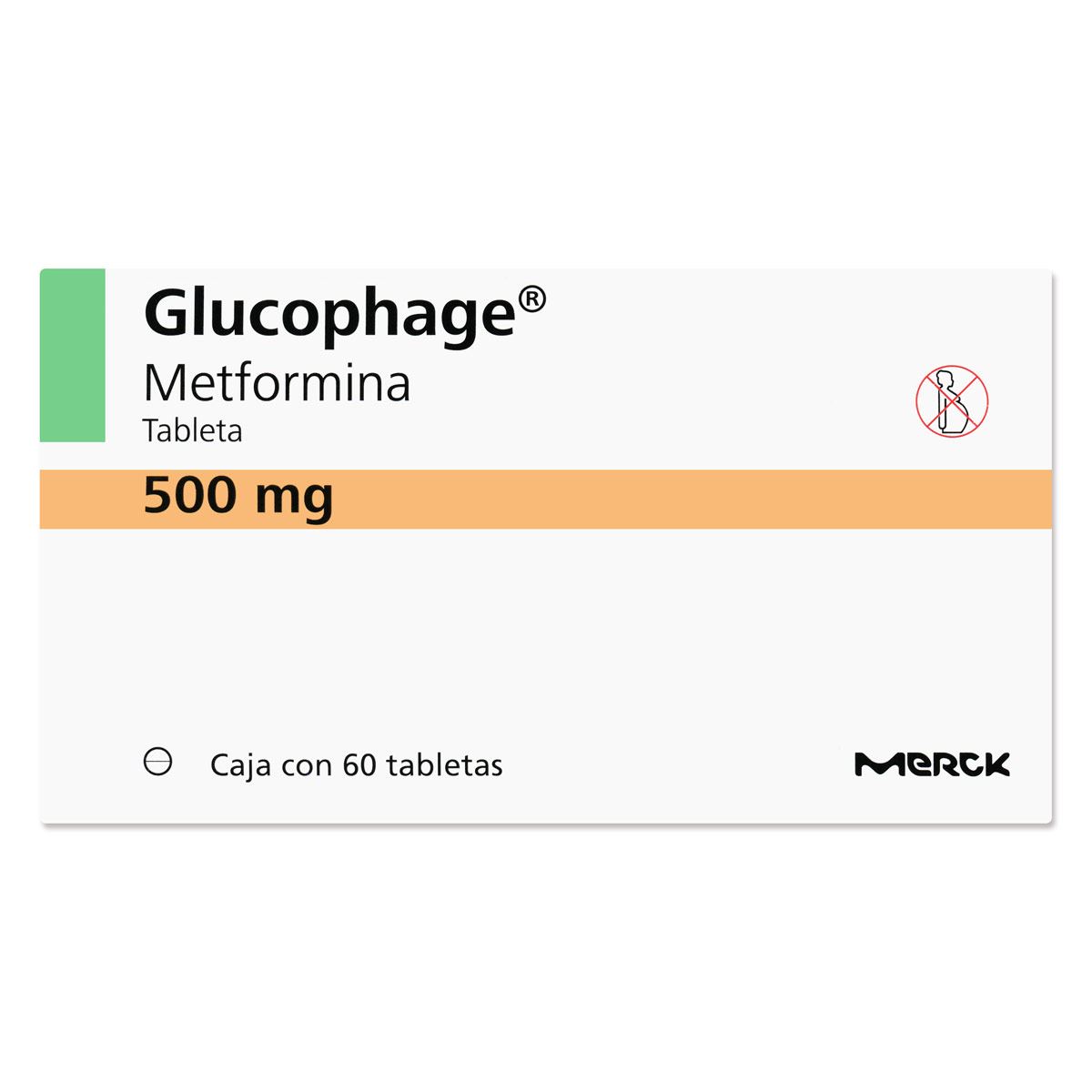 Glucophage 500mg  Tab 60