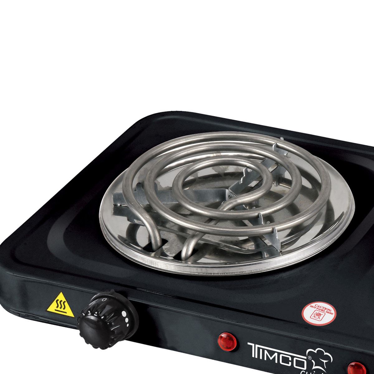 Parrilla eléctrica de 2 quemadores