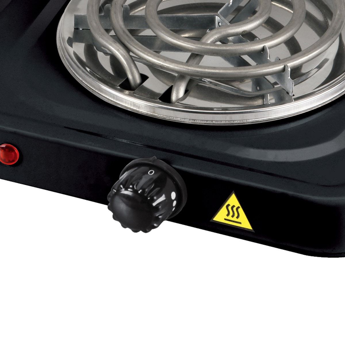 Parrilla eléctrica de 2 quemadores